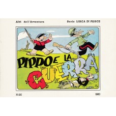 Albi dell'Avventura - Serie Lisca di pesce (Jacovitti) - Pippo e la guerra