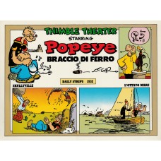 Braccio di ferro-Popeye daily strip comic art n. 157