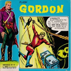 Gordon mensile  - Ed. F.lli Spada (quadrato n.4 –apr. 74, con bordo rosso da resa)