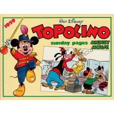 Mickey Mouse - Topolino sunday pages 1959 - comic art ncn 90