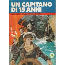 Un capitano di 15 anni - Giulio Verne, disegni di Caprioli - Collana “I Sempreverdi" Ed. Paoline.